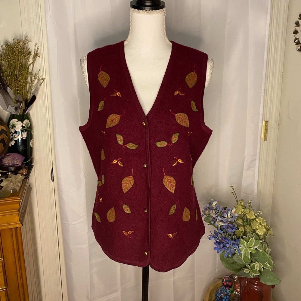 Vintage, Classic Elements, Wool, Fall Vest